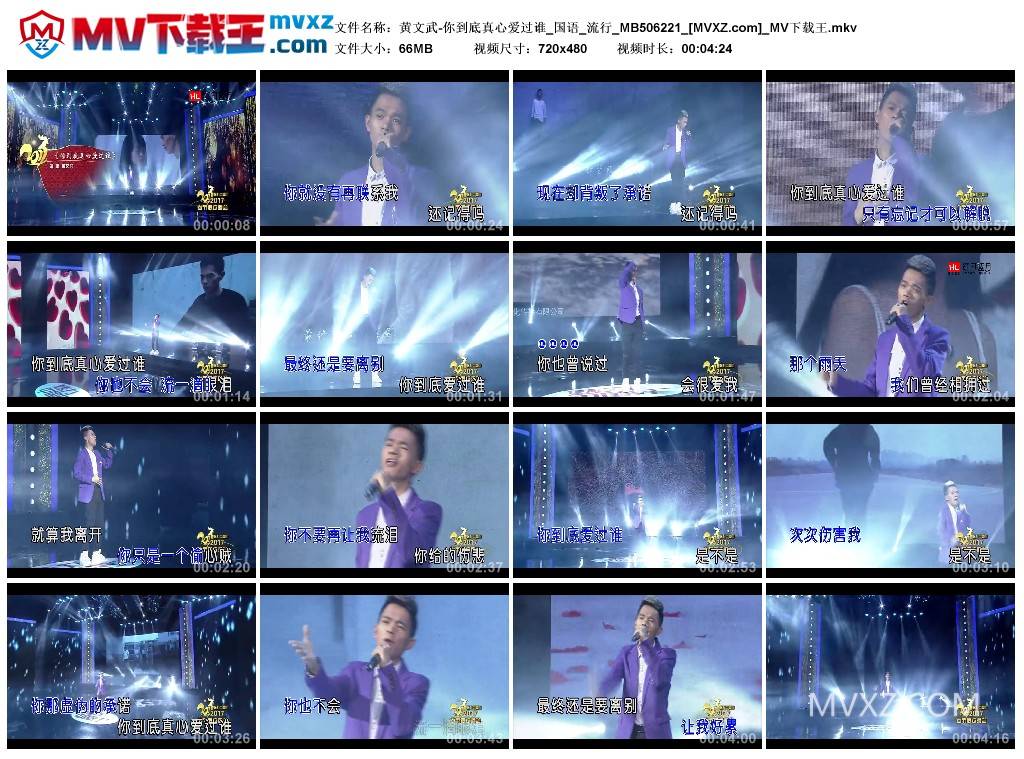 黄文武-你到底真心爱过谁_国语_流行_MB506221